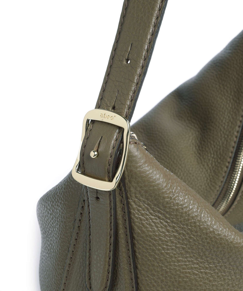 Abro Agave Carina Hobo bag military