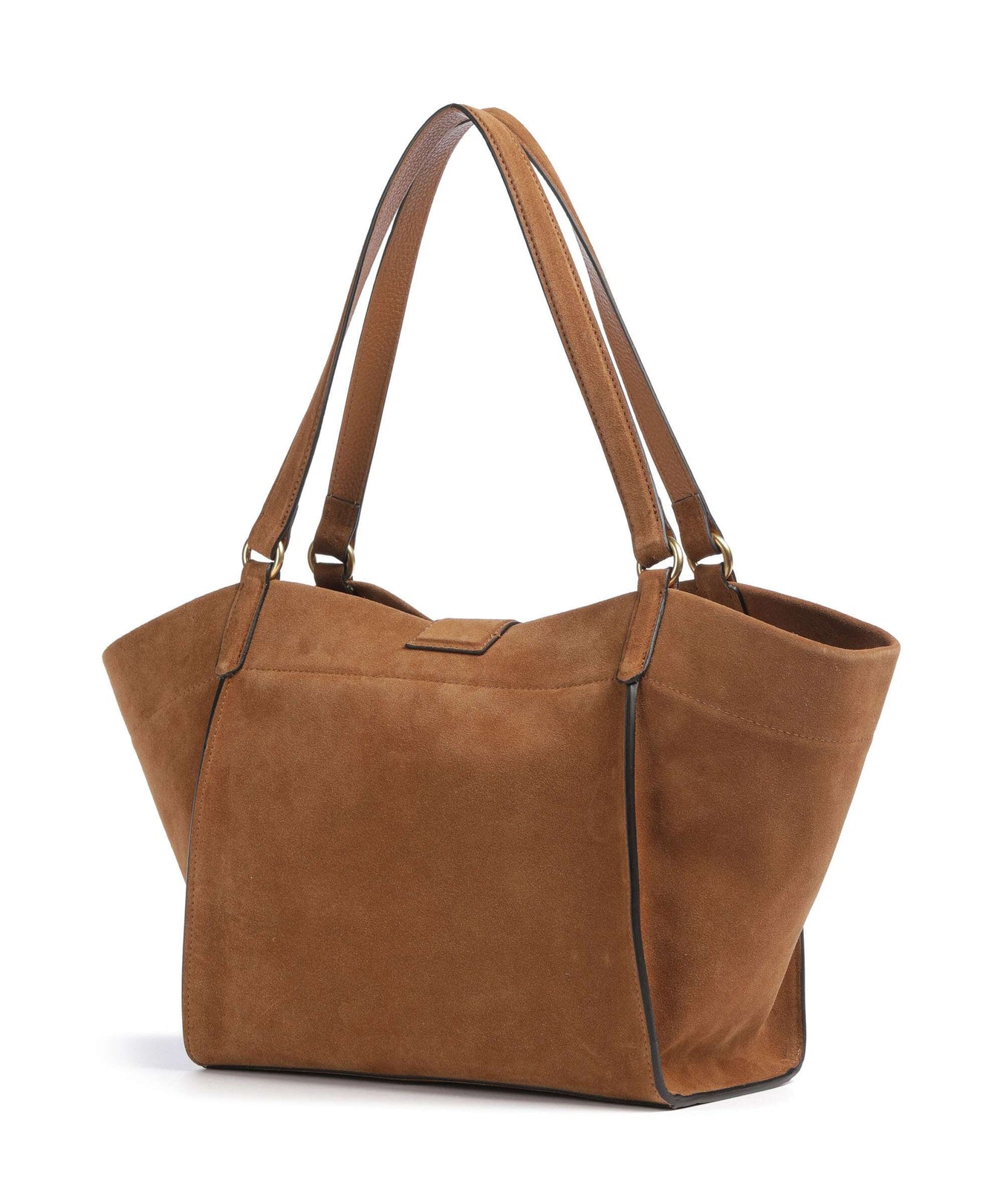 Abro Suede Temi Tote bag cuoio