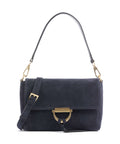 Abro Suede Temi Shoulder bag navy