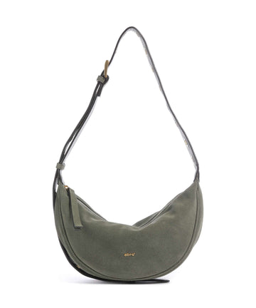 Abro Suede By My Side Small Torba na ramię oliv