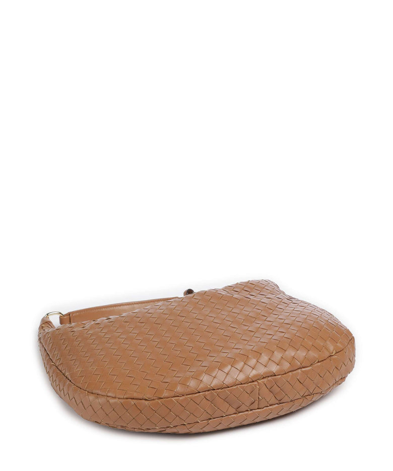 Abro Piuma Nana Small Hobo bag cuoio