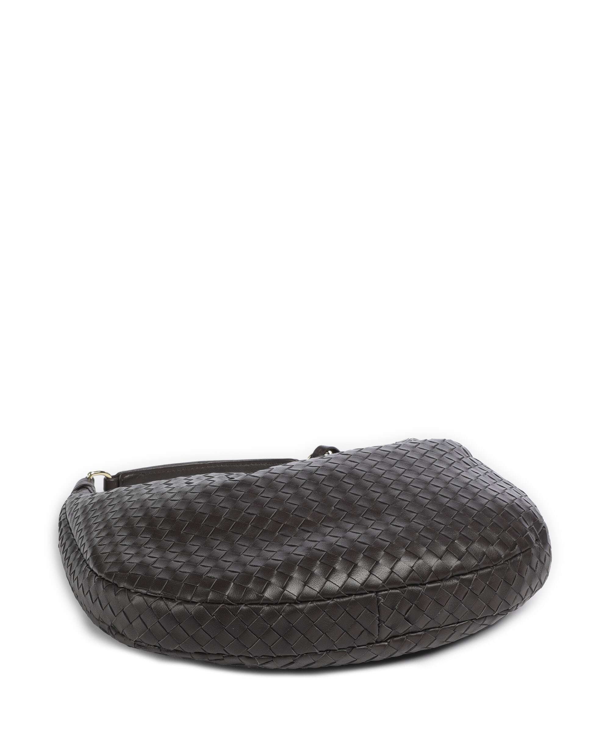 Abro Piuma Nana Small Hobo bag dark brown