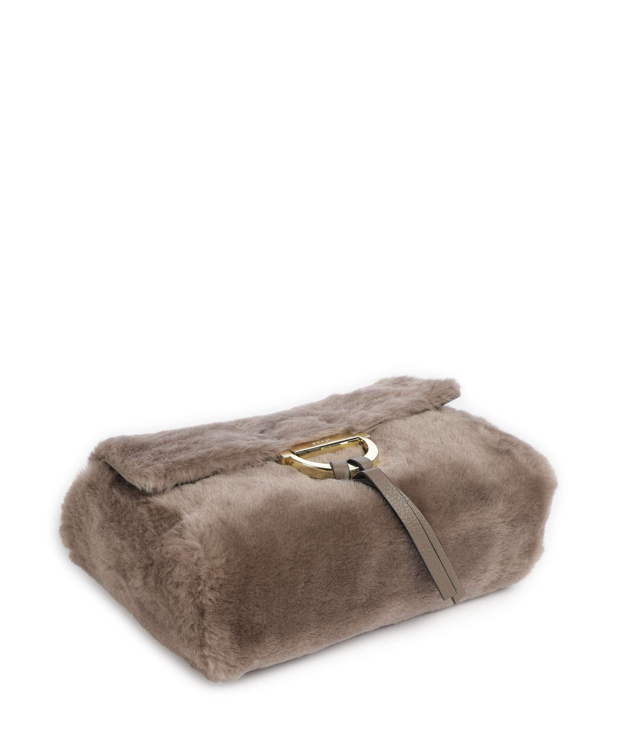 Abro Shearling Temi Shoulder bag tope