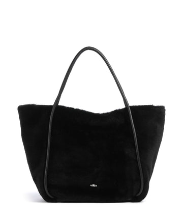Abro Shearling Willow Torba na zakupy black/nickel