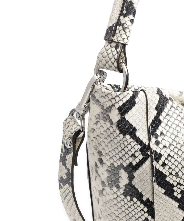 Abro Pitone Mia Hobo bag beige