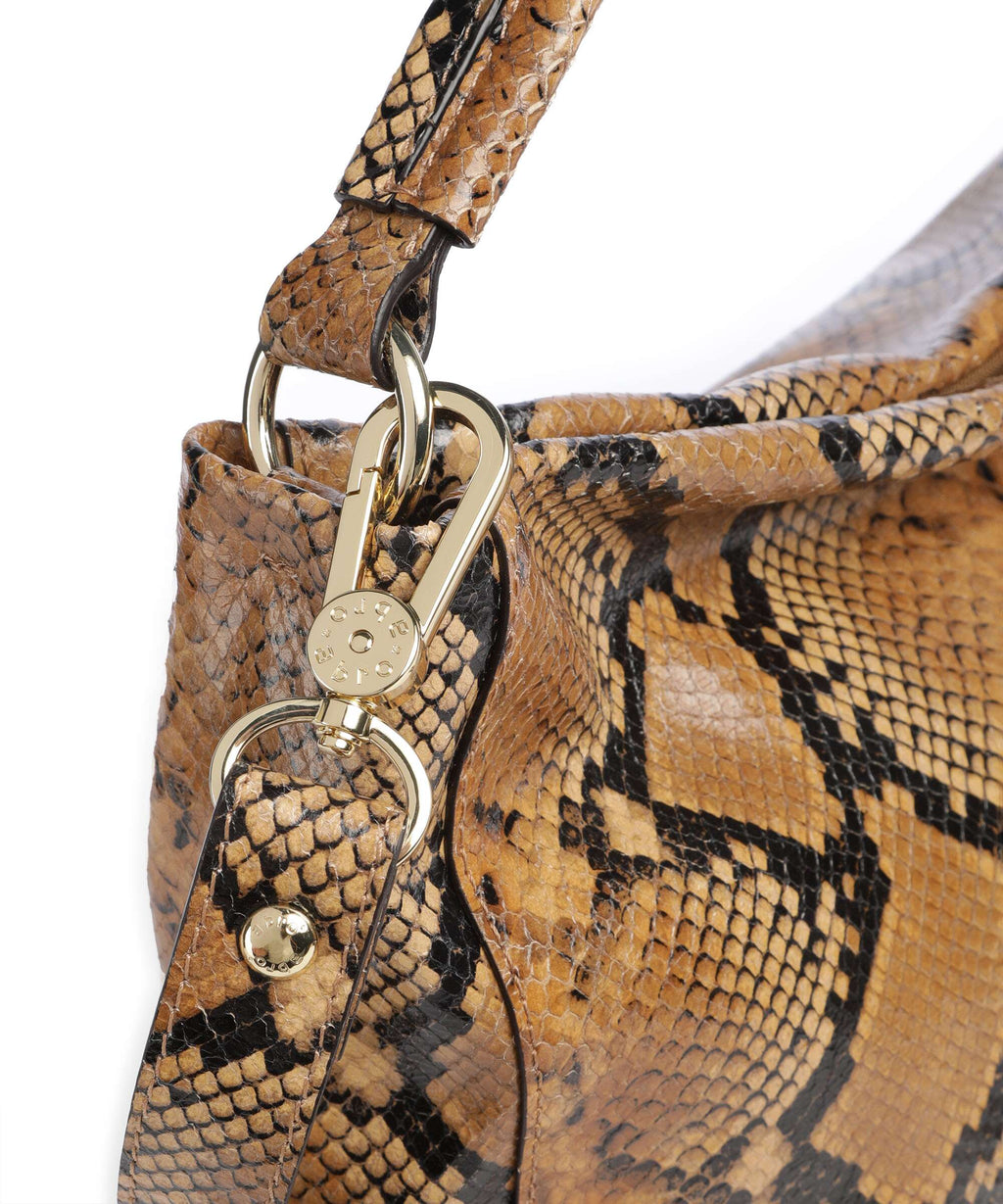 Abro Pitone Mia Hobo bag cuoio