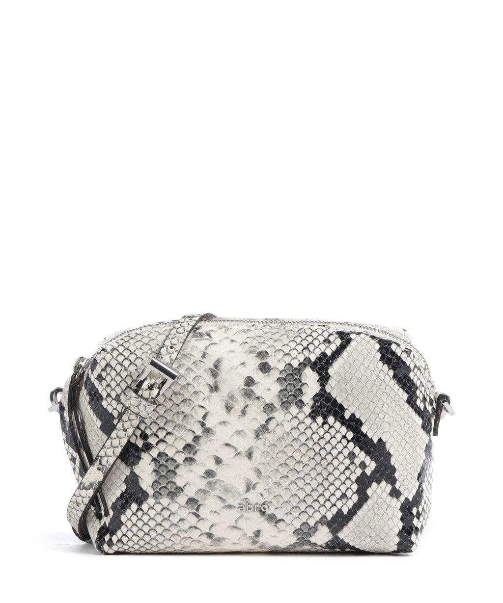 Abro Pitone Tex Crossbody bag beige