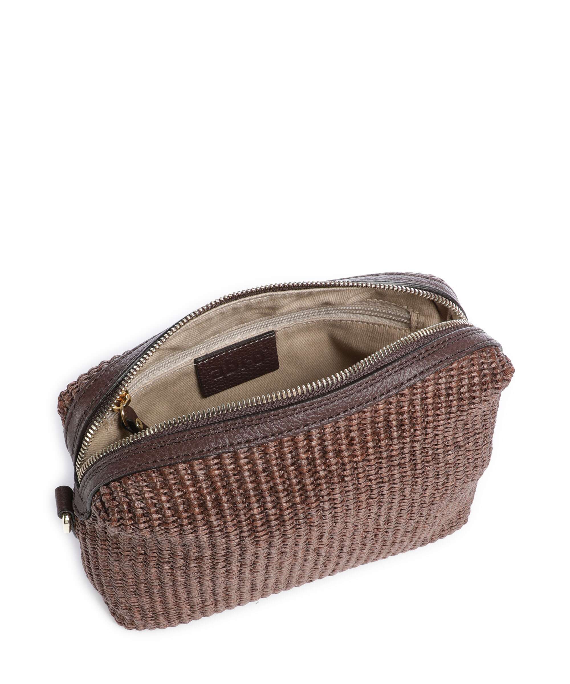 Abro Raffia Kaia Crossbody bag wood