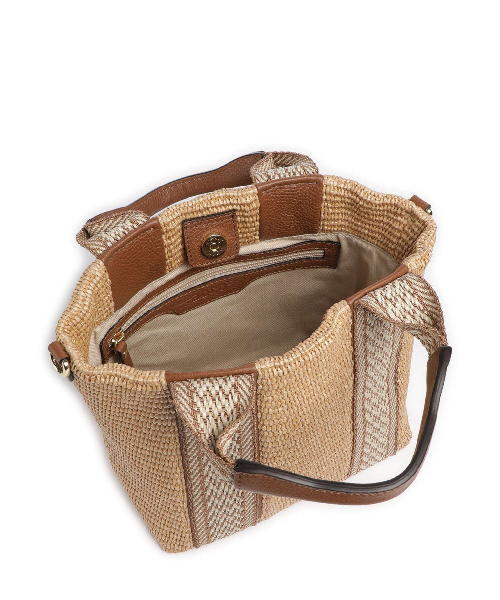 Abro Raffia Kaia Handbag natural