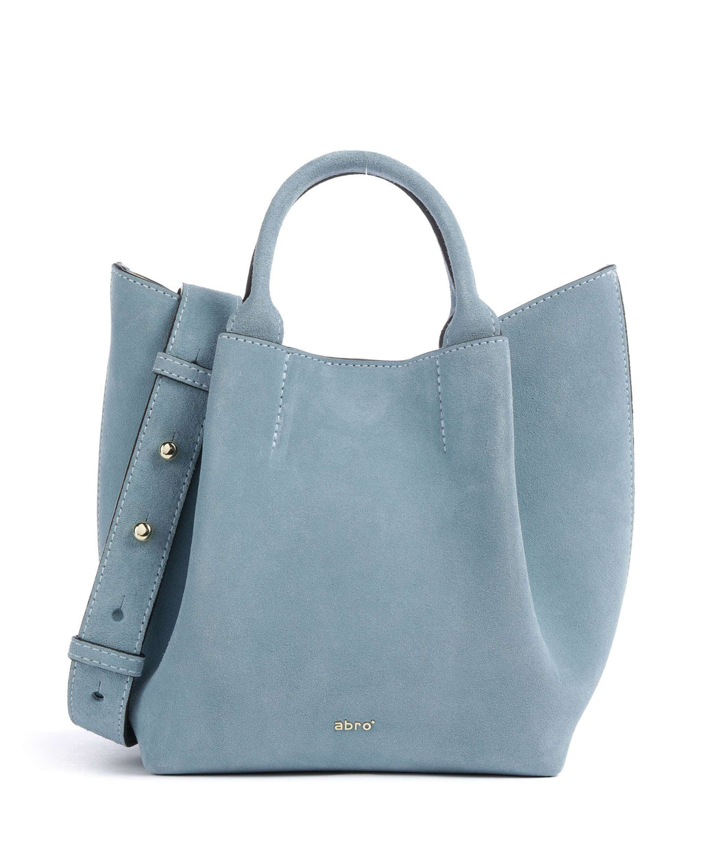 Abro Suede Essential Small Handbag sapphire