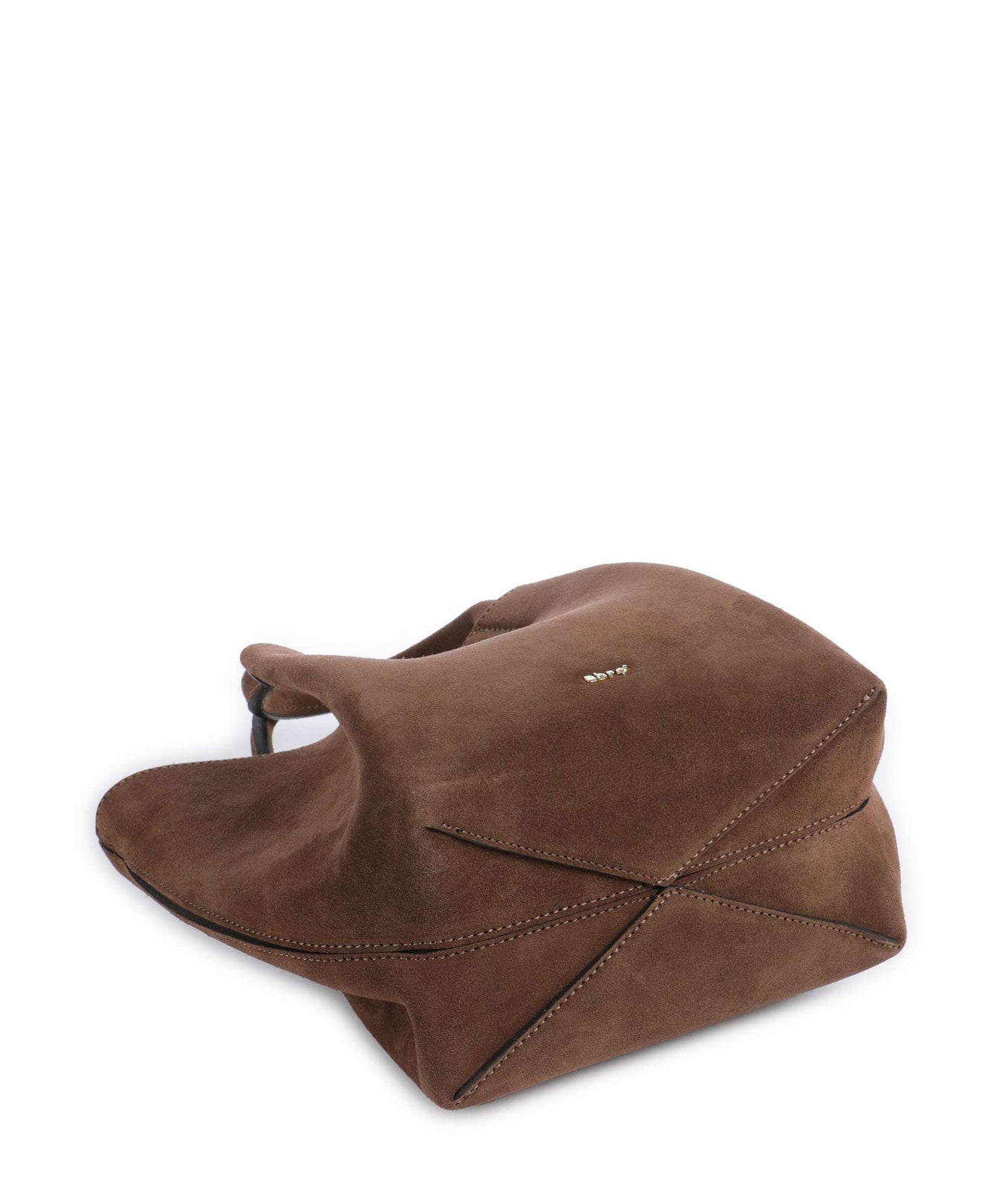 Abro Suede Essential Small Handbag wood