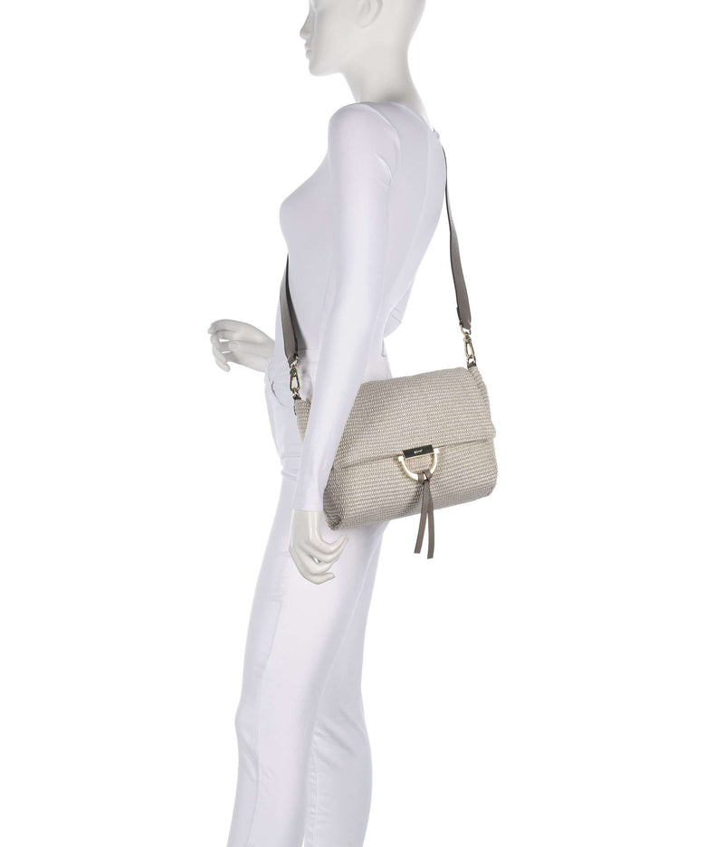 Abro Raffia Classica Temi Medium Shoulder bag sahara