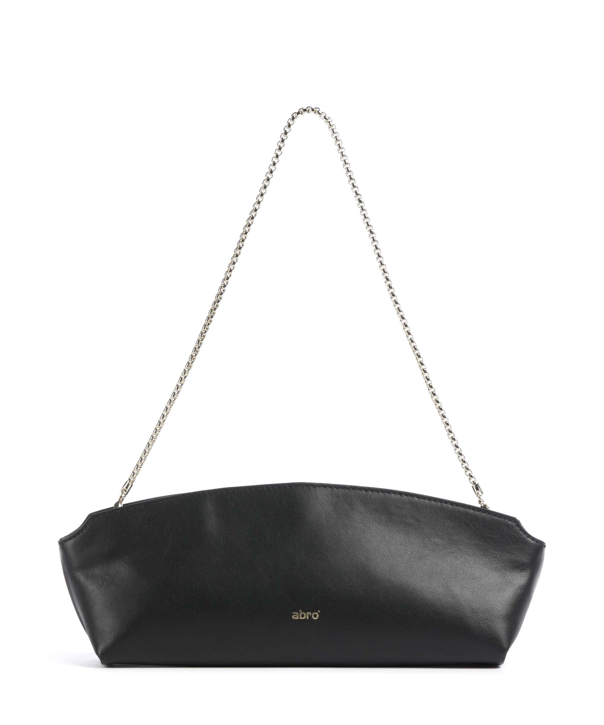 Abro Nappa Pisa Ballroom Shoulder bag black/gold