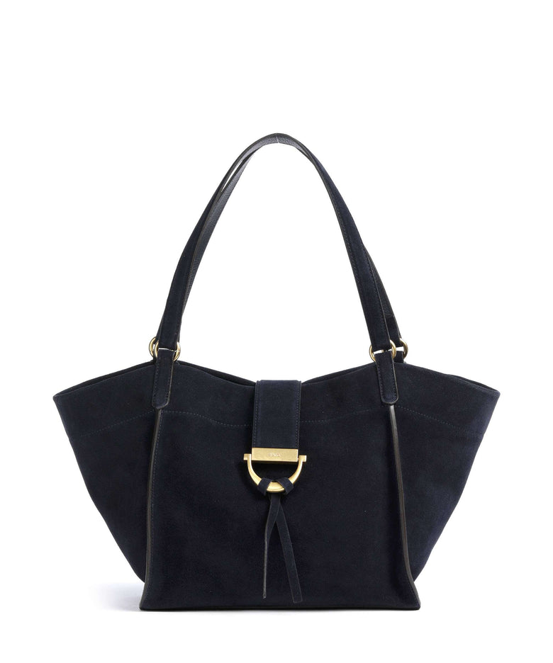 Abro Suede Temi Tote bag navy
