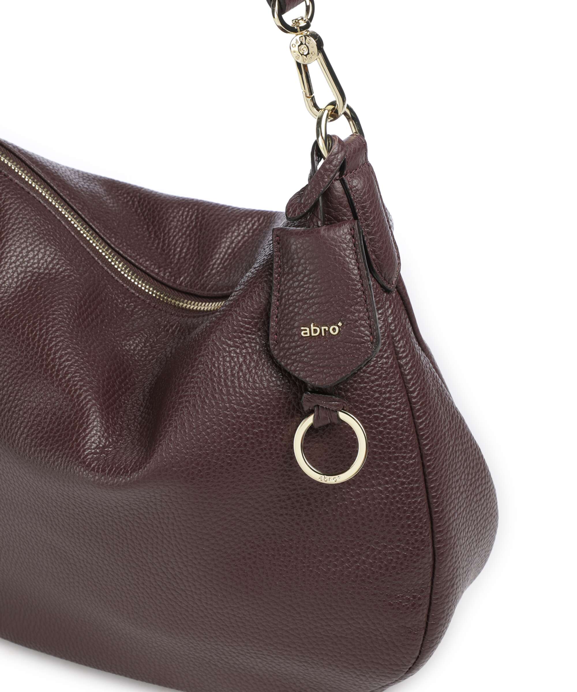 Abro Adria Juna Small Hobo bag burgundy