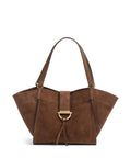 Abro Suede Temi Tote bag wood