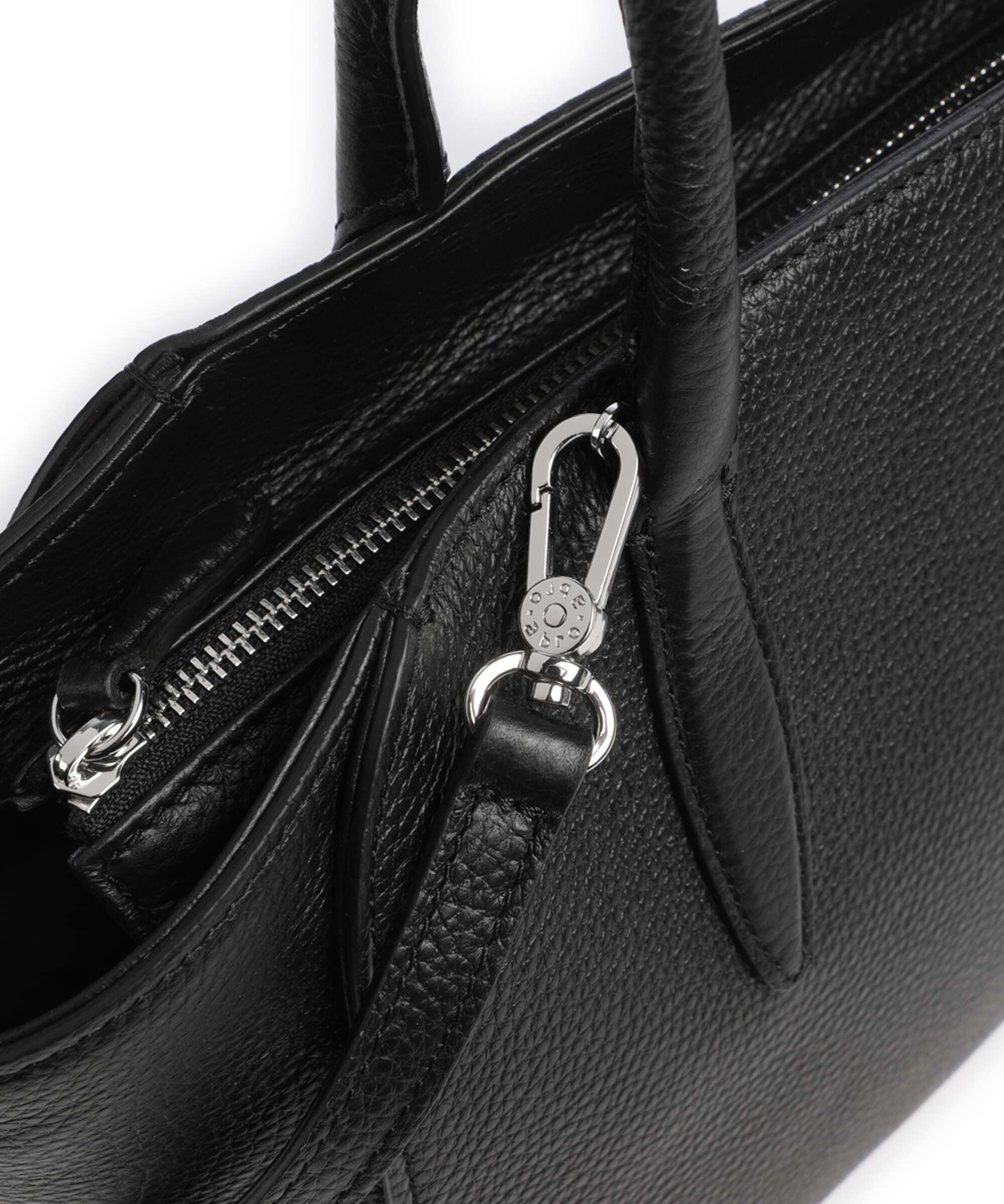 Abro Agave Blossom Small Handbag black/nickel