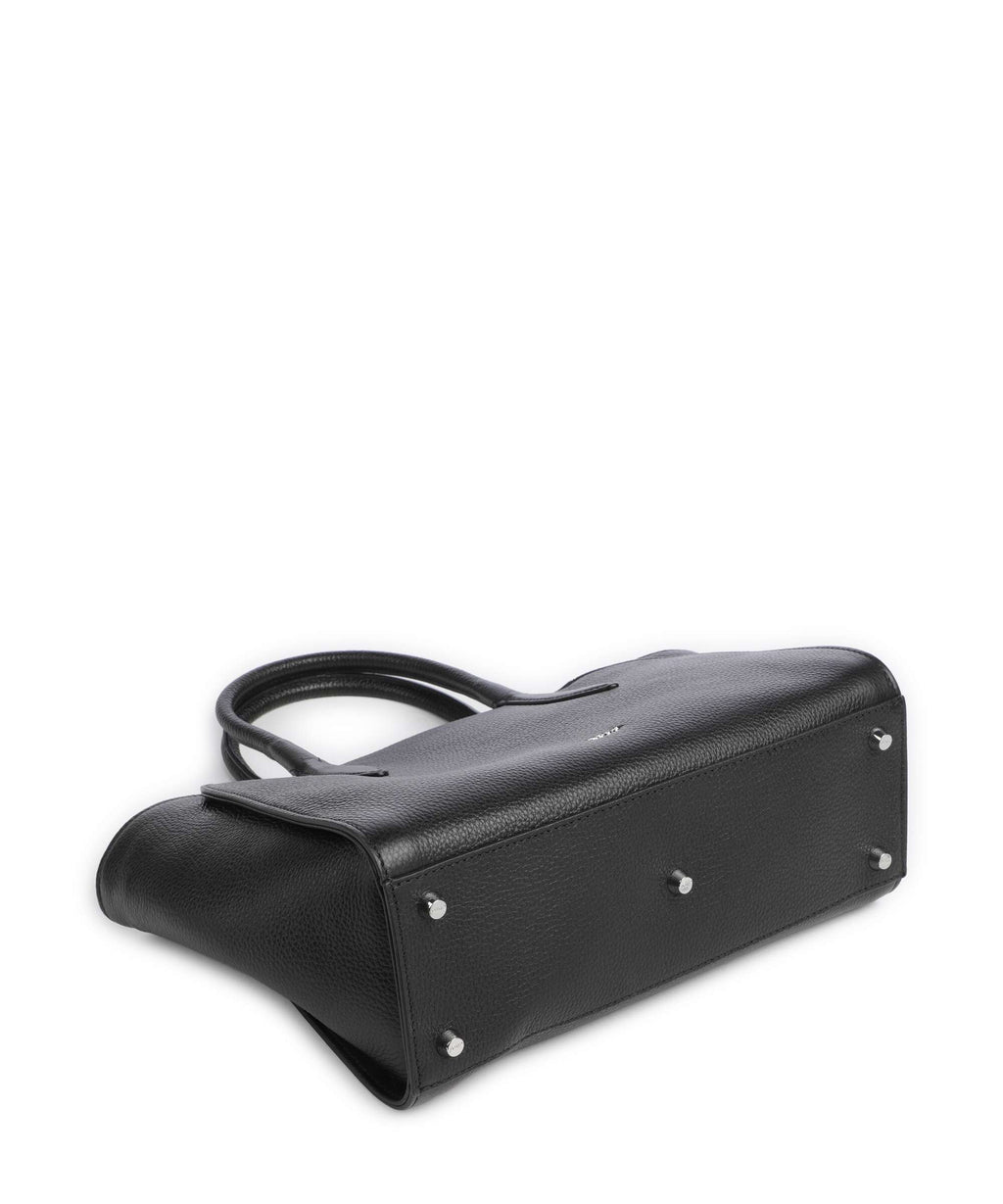 Abro Agave Blossom Small Handbag black/nickel