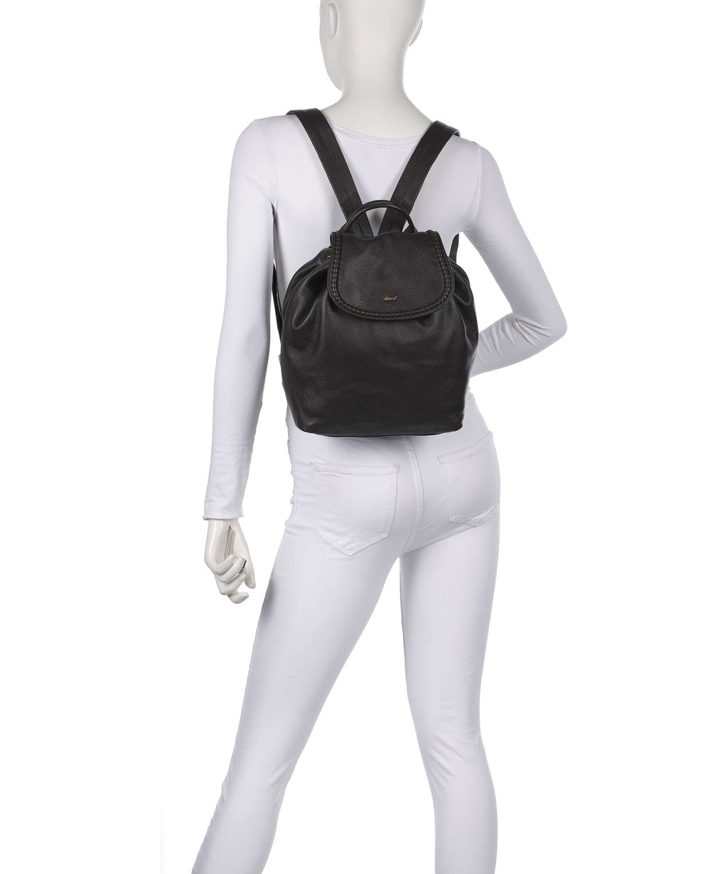 Abro Agave Signature Backpack dark brown