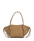 Abro Suede Vibe Small Shoulder bag cappuccino