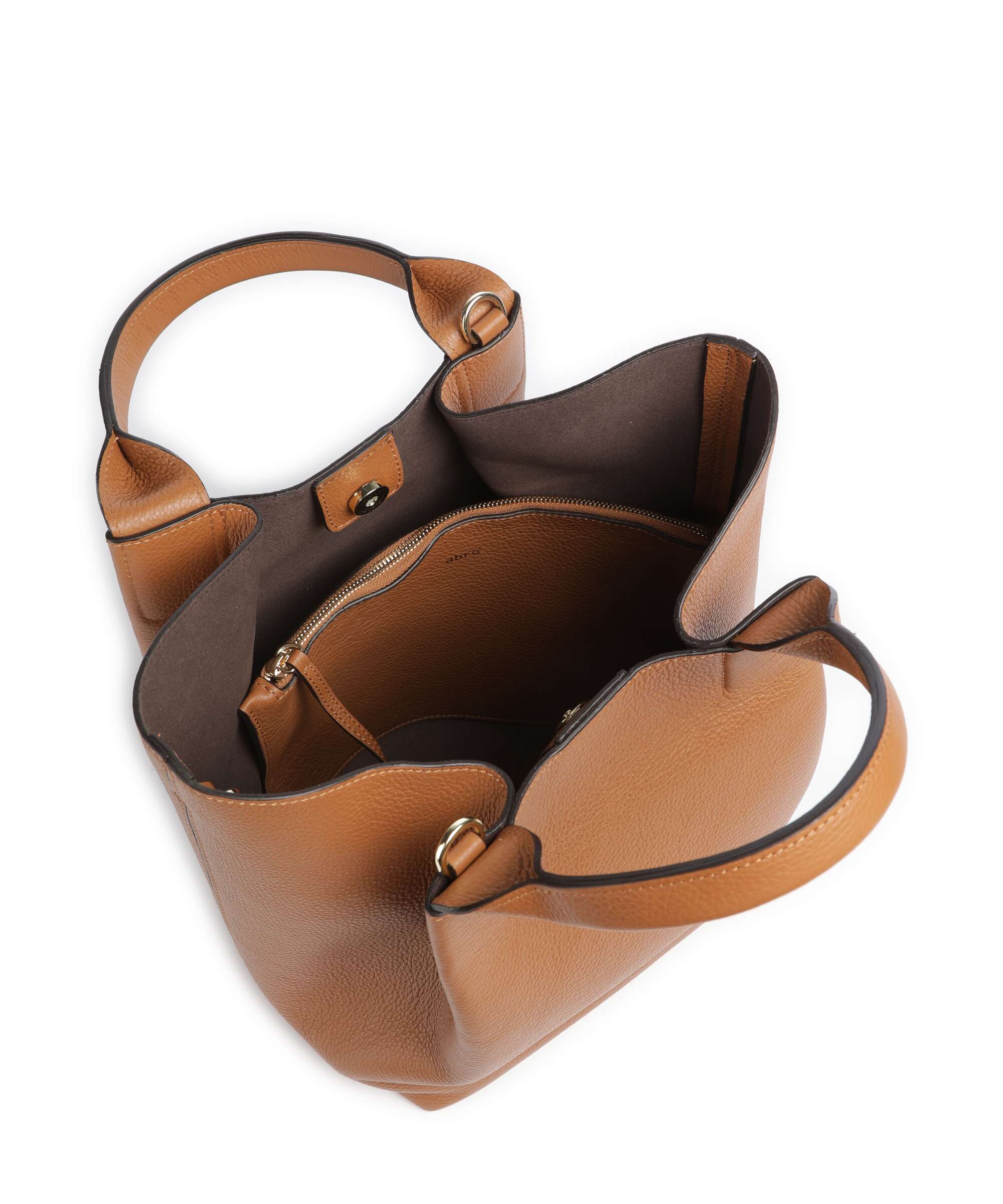 Abro Agave Essential Medium Handbag cuoio