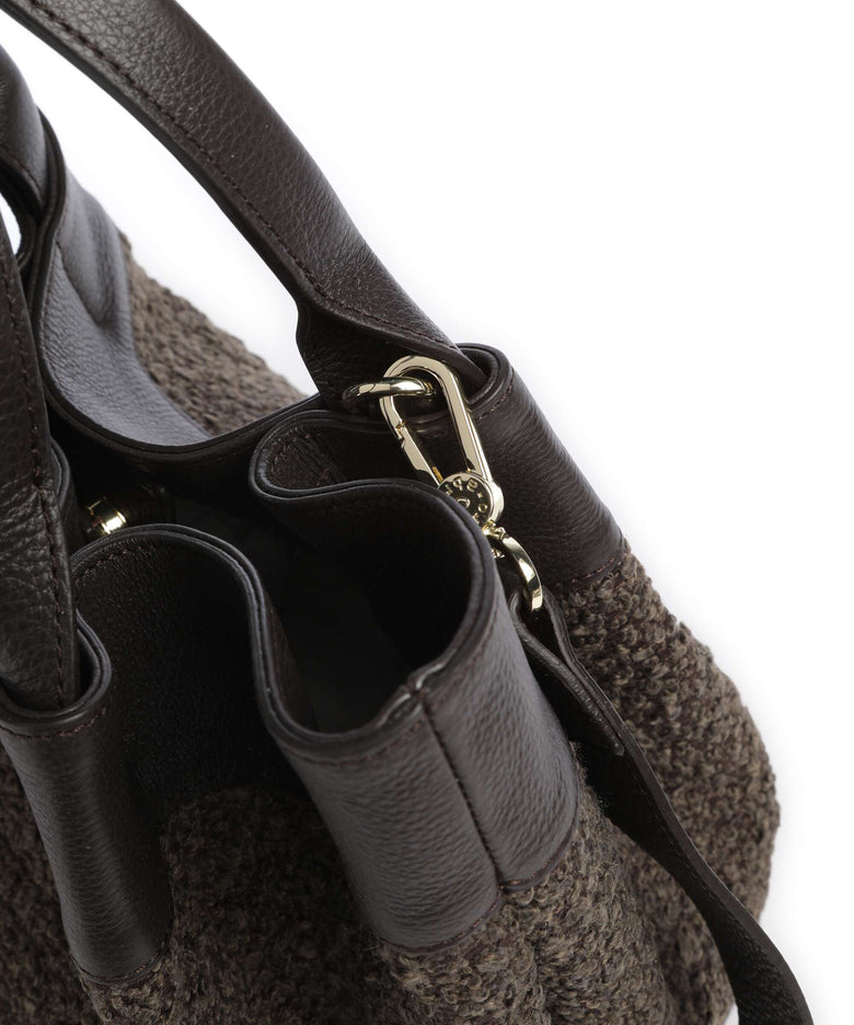 Abro Boucle´ Essential Medium Handbag dark brown