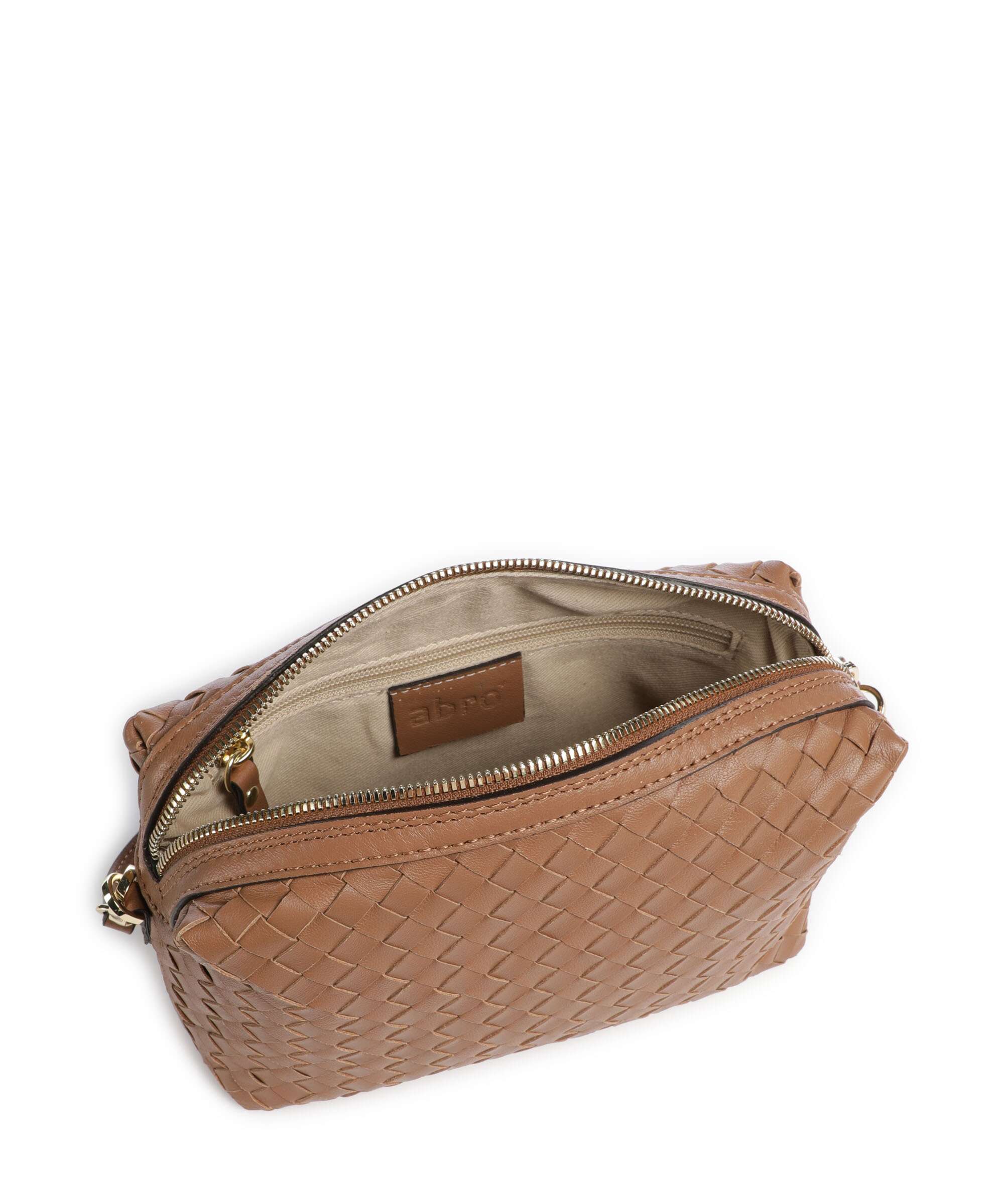 Abro Piuma Opaco Kaia Crossbody bag cuoio