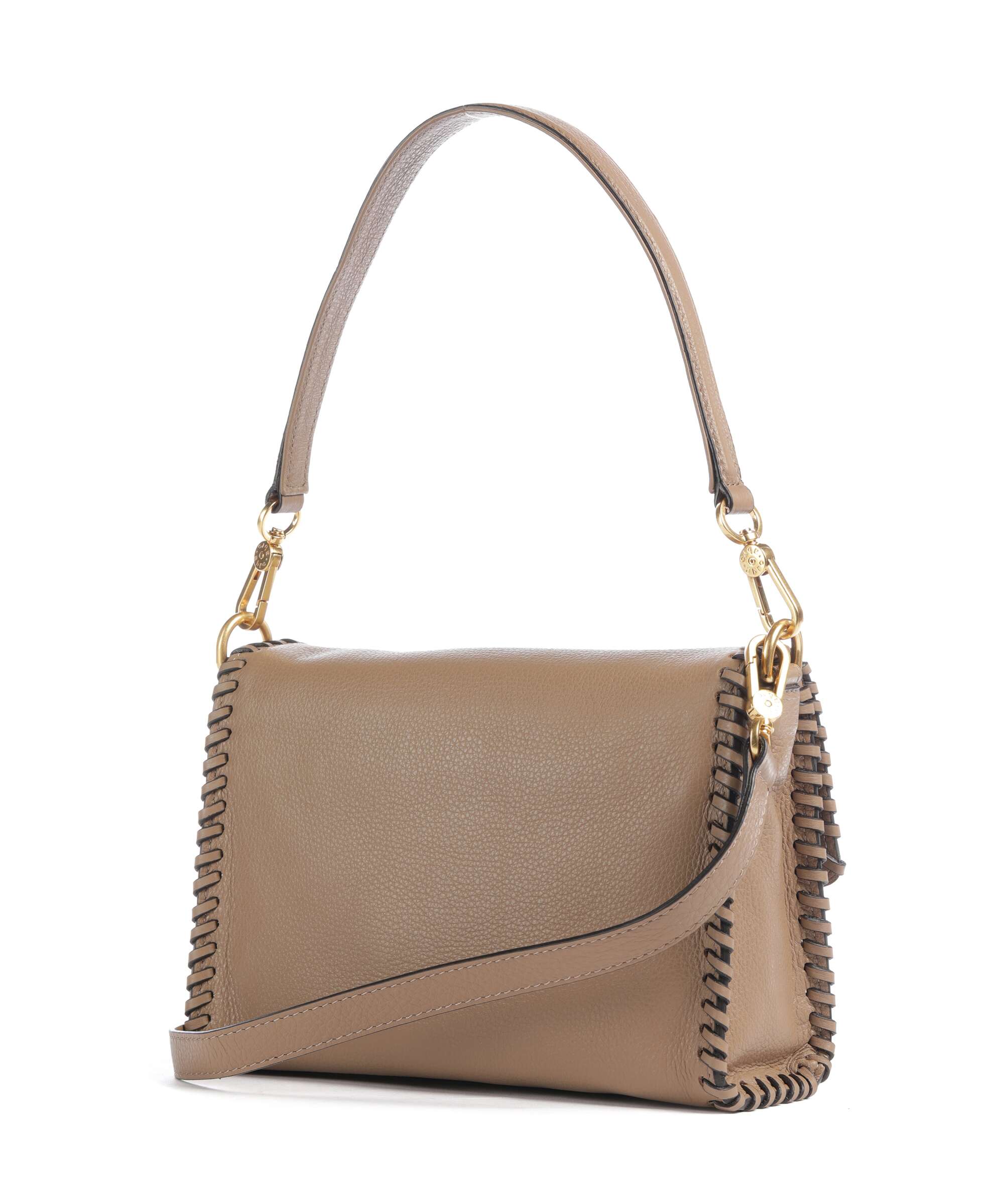 Abro Dalia Temi Stitch Shoulder bag cappuccino
