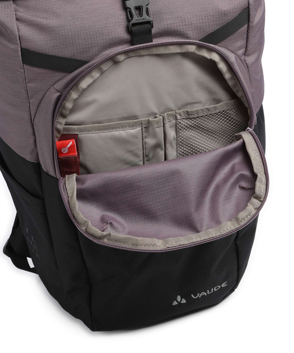 Vaude Okab II Rolltop backpack black/purple ash