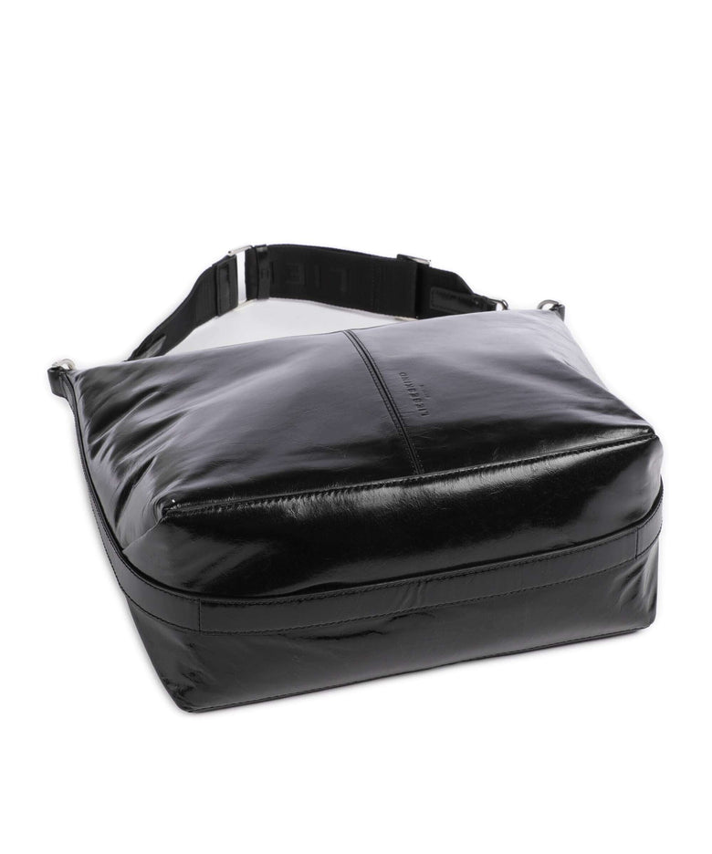 Liebeskind Paris 4 Paper Touch Crinkle M Hobo bag black