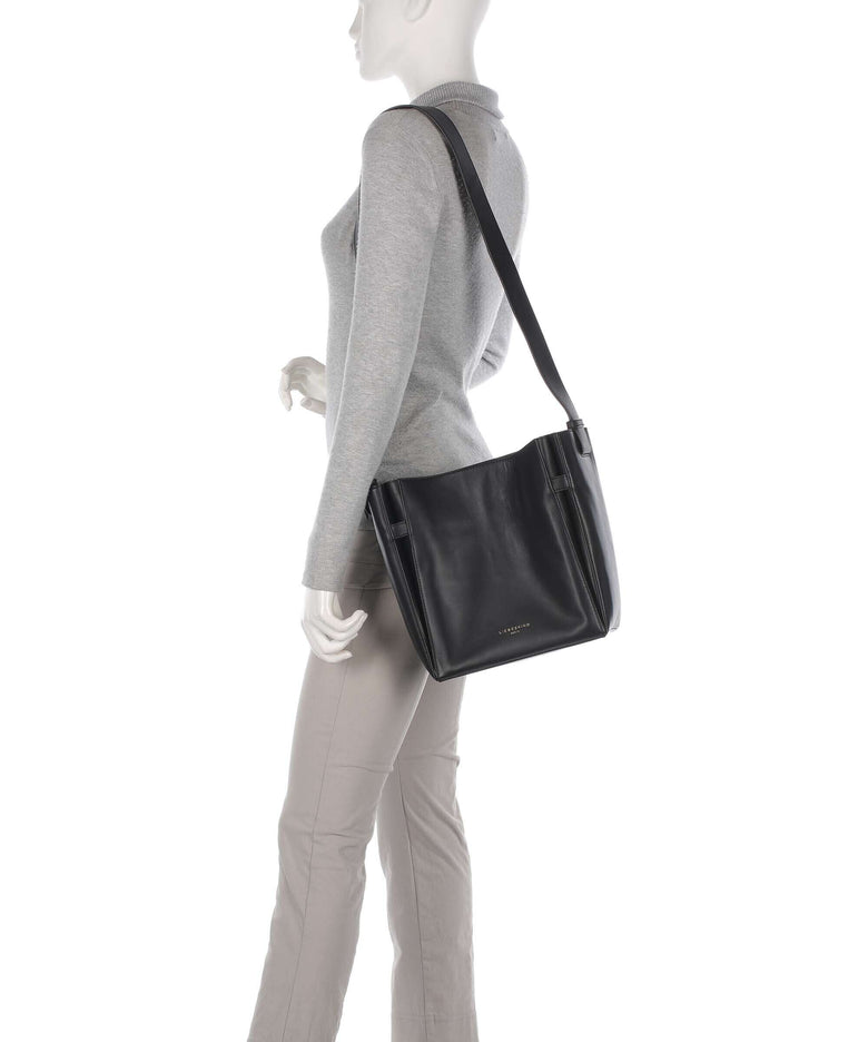 Liebeskind Hilla Kodiaq Sheep M Hobo bag black
