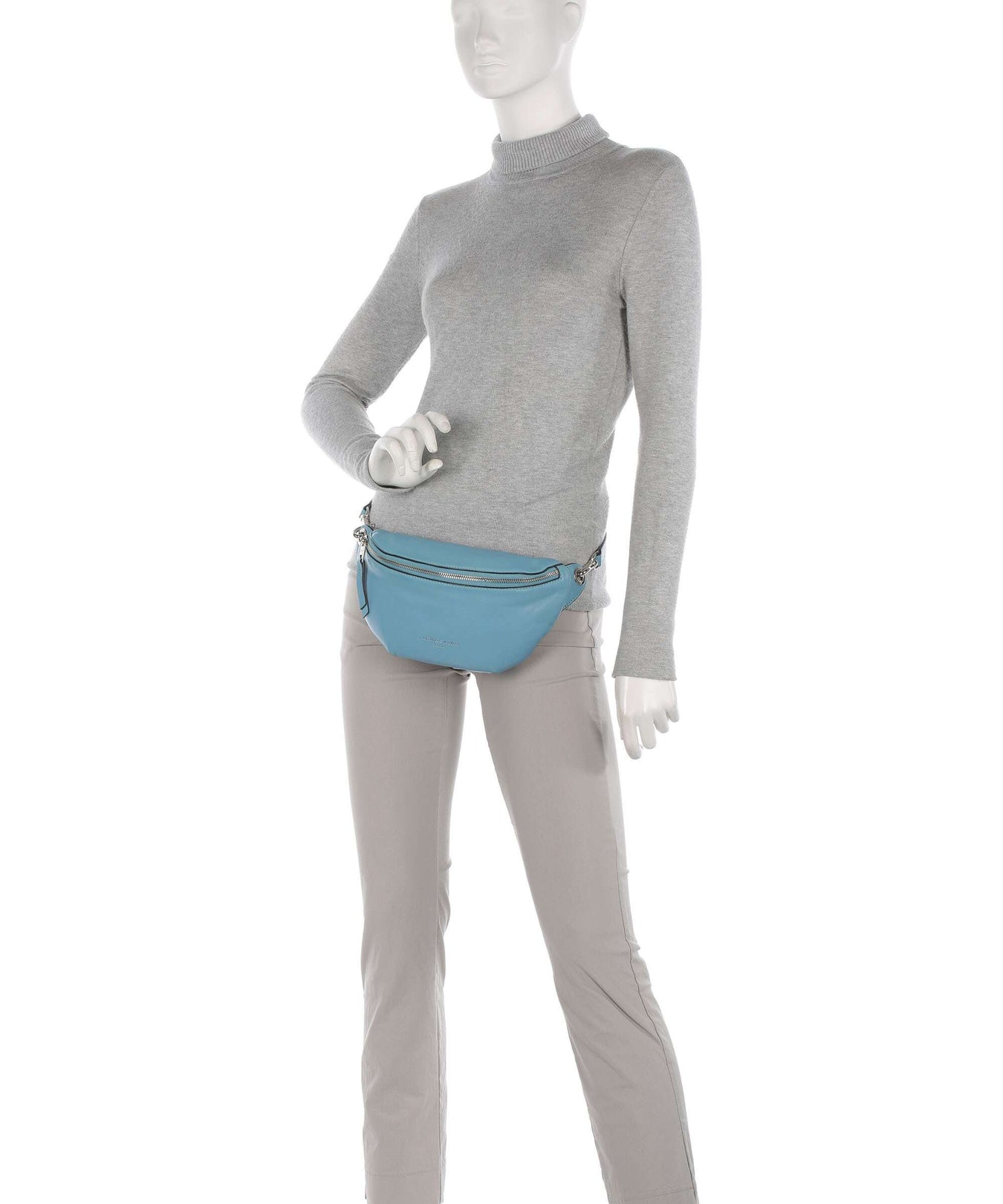 Liebeskind Tavia Sheep Natural Fanny pack petrol blue