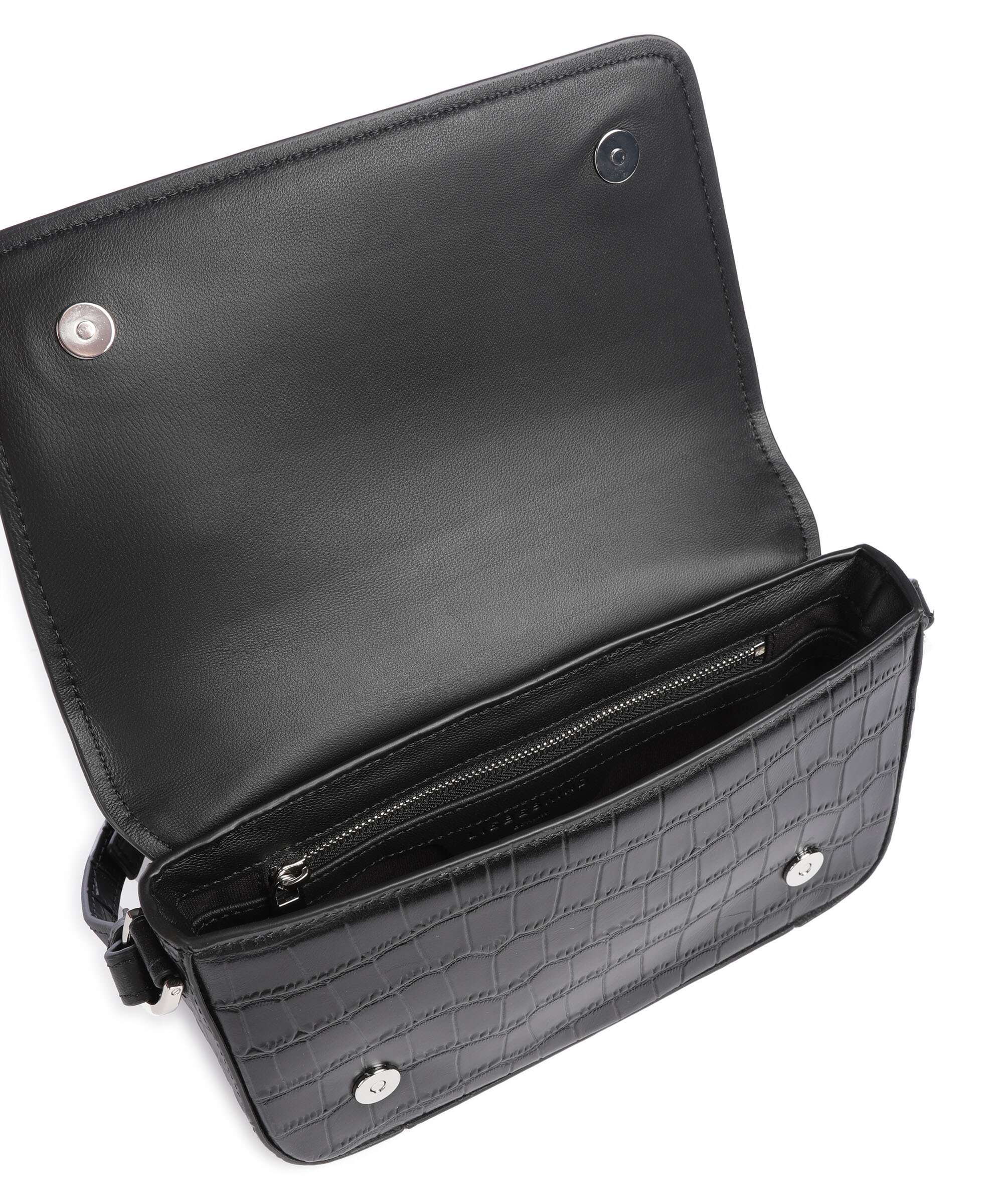 Liebeskind Chudy Croco S Crossbody bag black