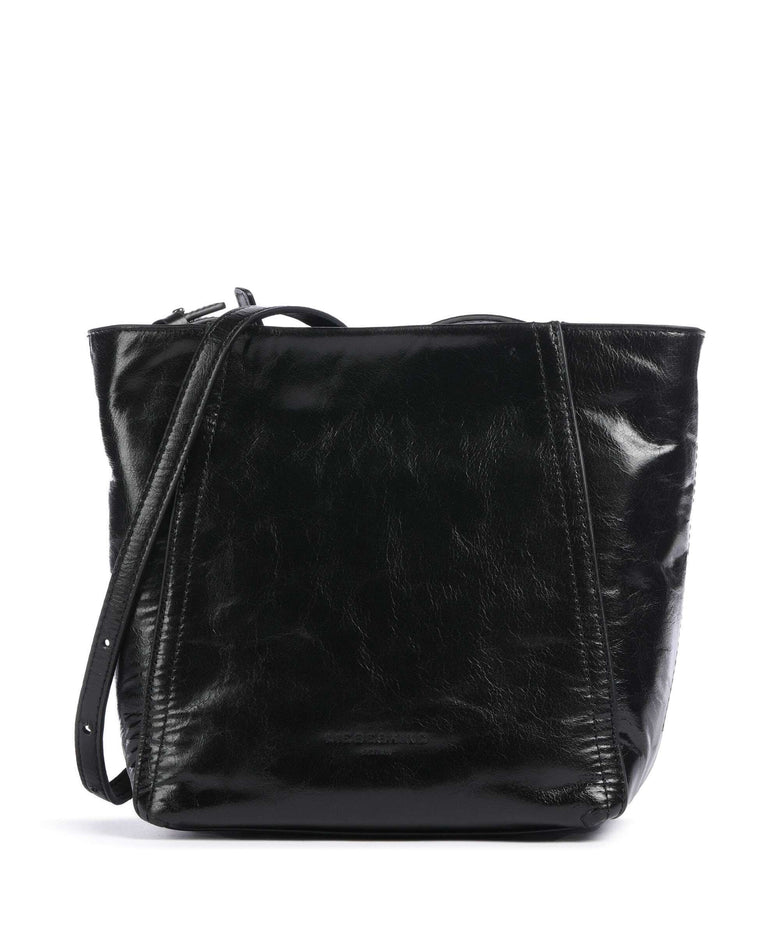 Liebeskind Chudy Paper Touch Crinkle S Crossbody bag black