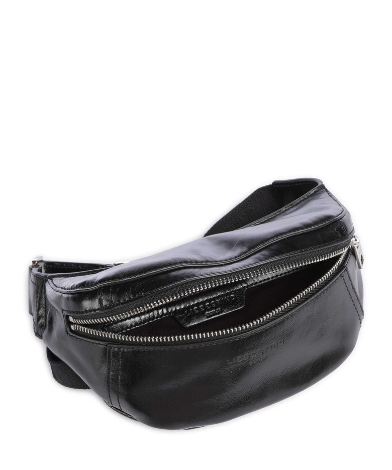 Liebeskind Chudy Paper Touch Crinkle S Belt bag black