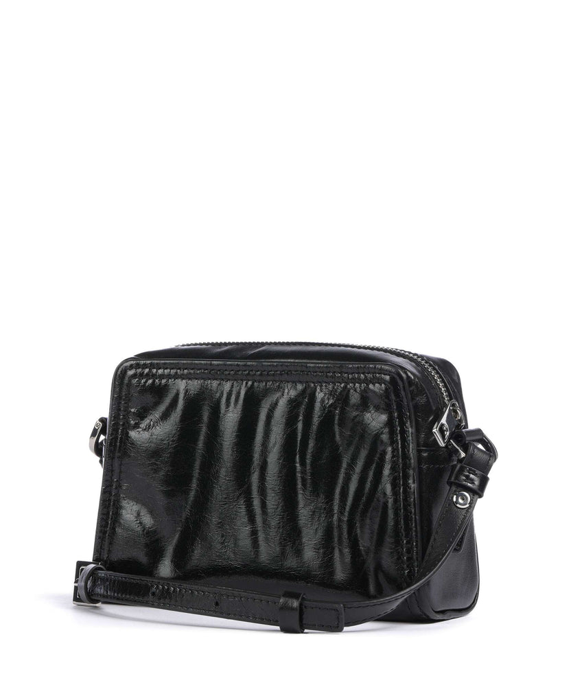 Liebeskind Chudy Paper Touch Crinkle S Crossbody bag black