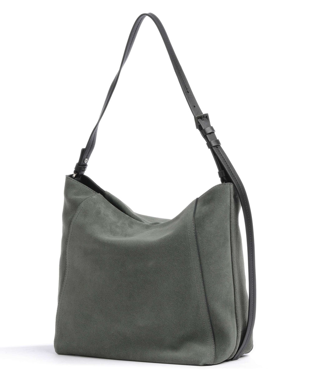 Liebeskind Chudy Suede M Hobo bag cypress green