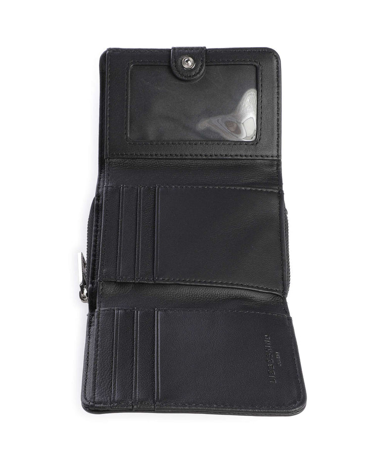 Liebeskind Chudy Pablita Paper Touch Crinkle Wallet black