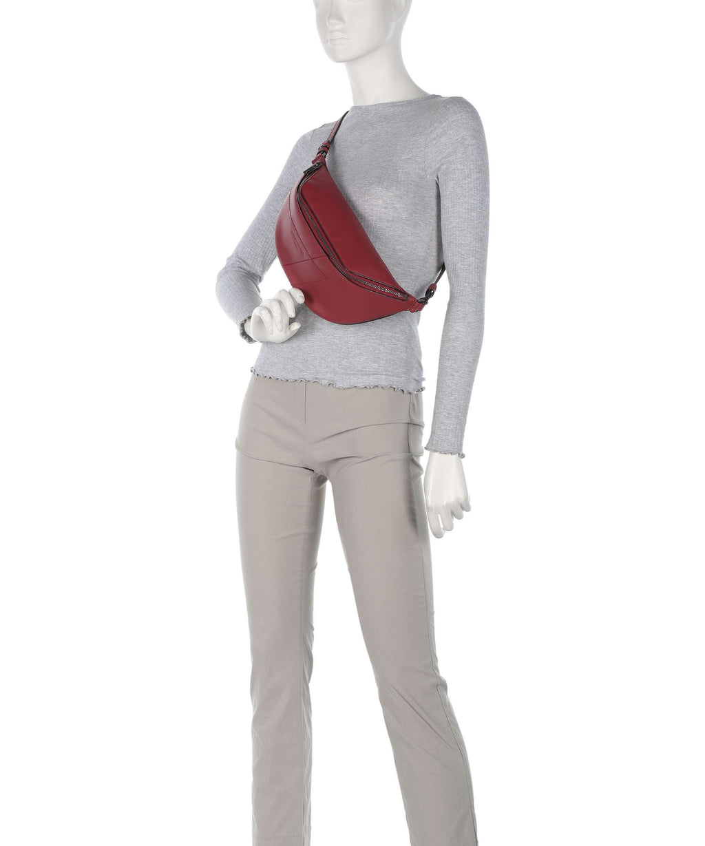 Liebeskind Edda Calf Optic M Fanny pack berry