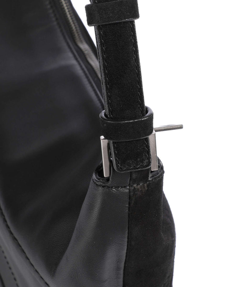 Liebeskind Edda Promo Suede M Hobo bag black