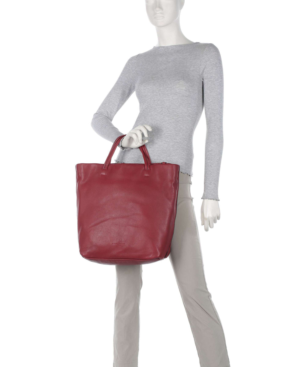 Liebeskind Hera Sheep Natural L Handbag berry