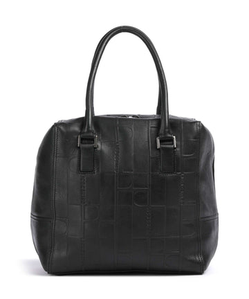 Liebeskind Kayla Monogram Sheep Natural M Torebka black