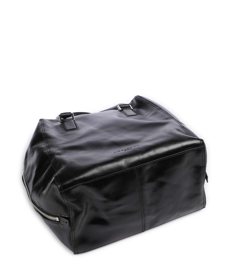 Liebeskind Kayla Lack Distressed M Tote bag black