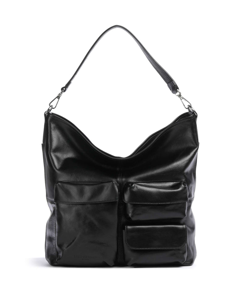Liebeskind LK 204 Lack Distressed Hobo bag black
