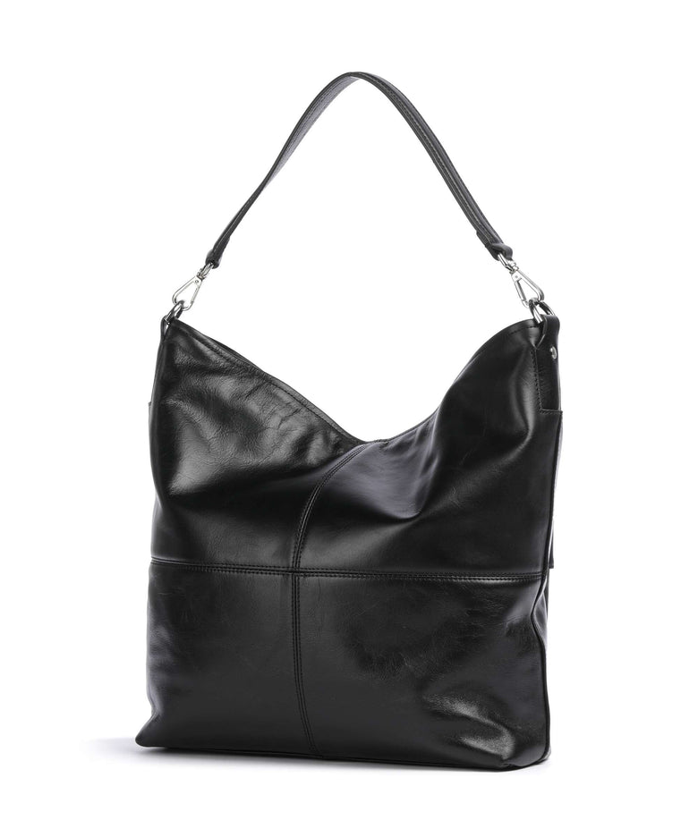 Liebeskind LK 204 Lack Distressed Hobo bag black