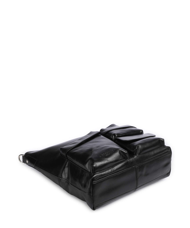 Liebeskind LK 204 Lack Distressed Hobo bag black