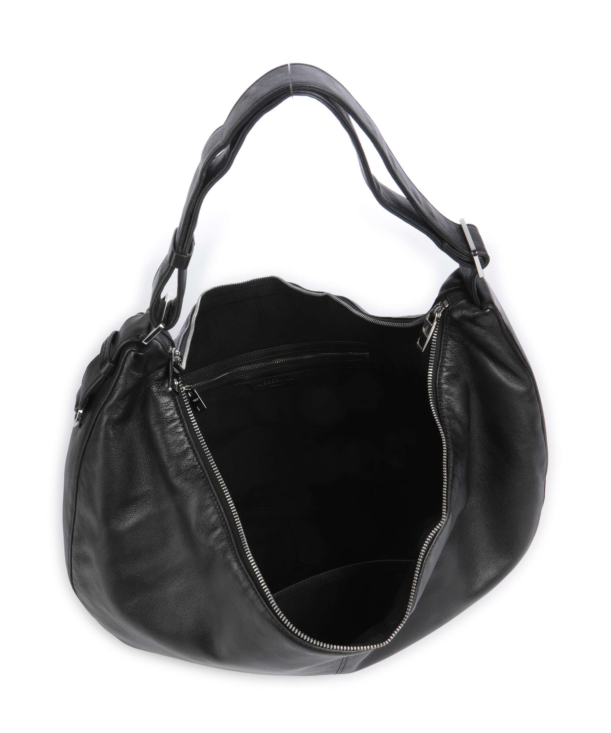 Liebeskind Moon Sheep Natural L Hobo bag black