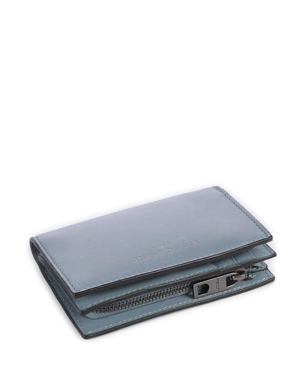 Liebeskind Cloud Lilith Sheep Natural RFID Wallet blue heaven