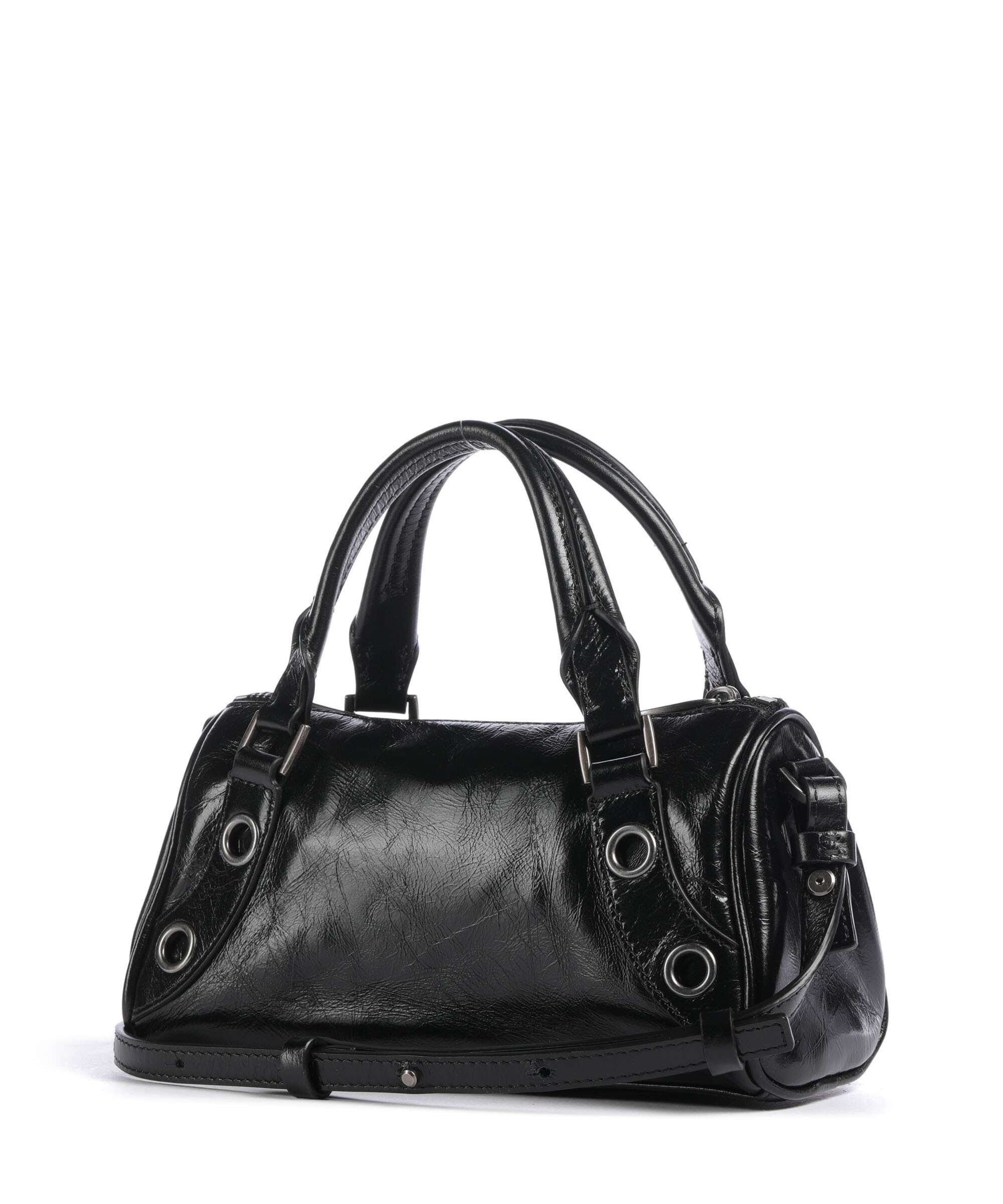 Liebeskind Nika Lack Distressed S Handbag black