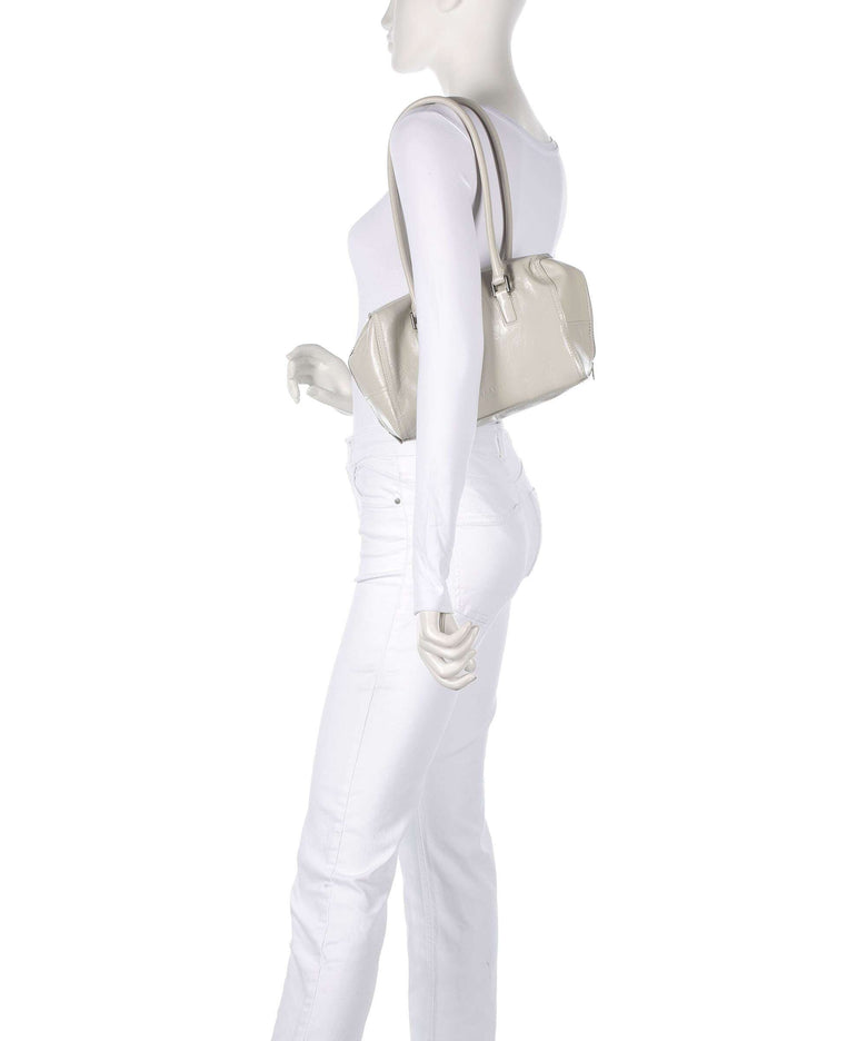 Liebeskind Kayla Lack Distressed S Shoulder bag milk